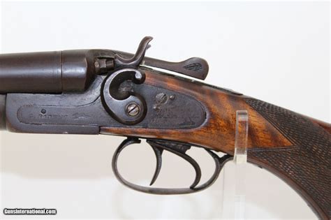 Retail value for a <b>gun</b> in the condition shown would range from $150 to $225 depending on mechanical and bore condition. . T barker double barrel shotgun